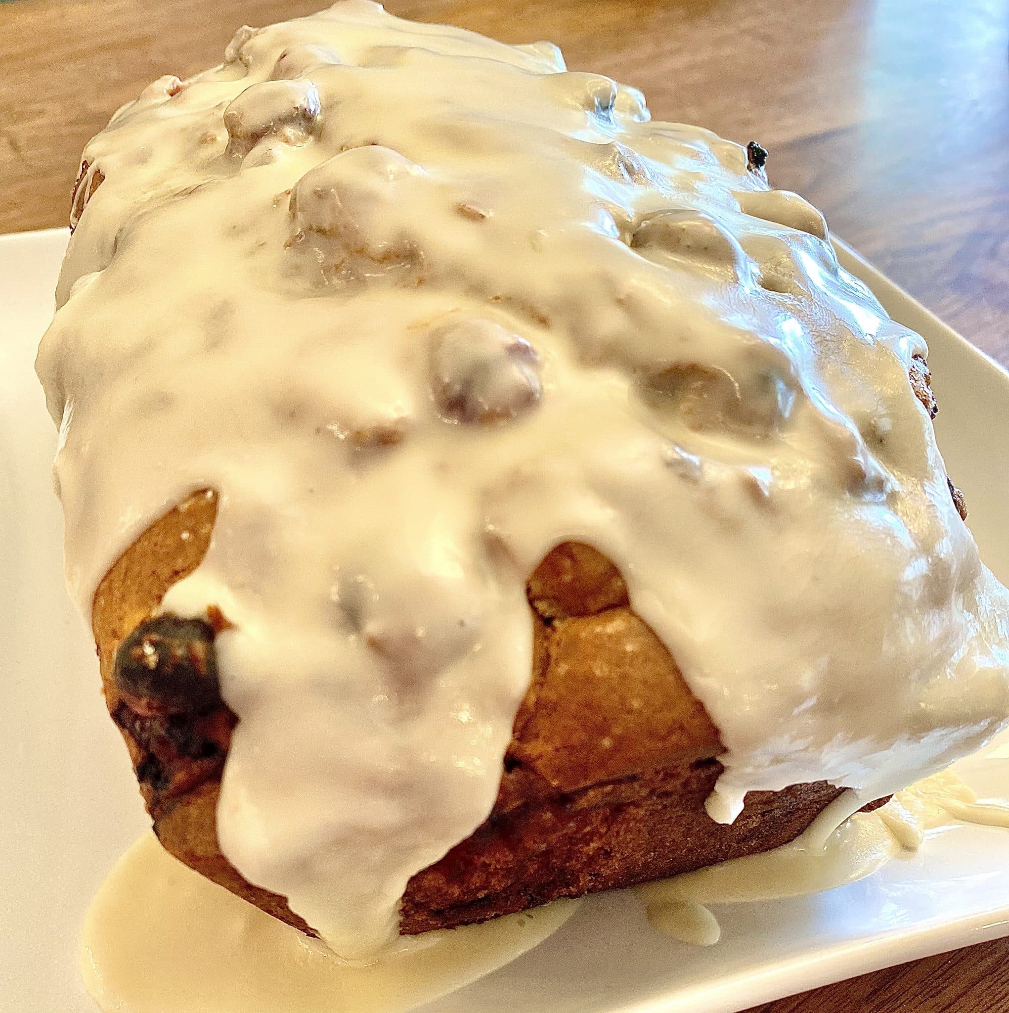 Sourdough Cranberry Orange Bread - step 1